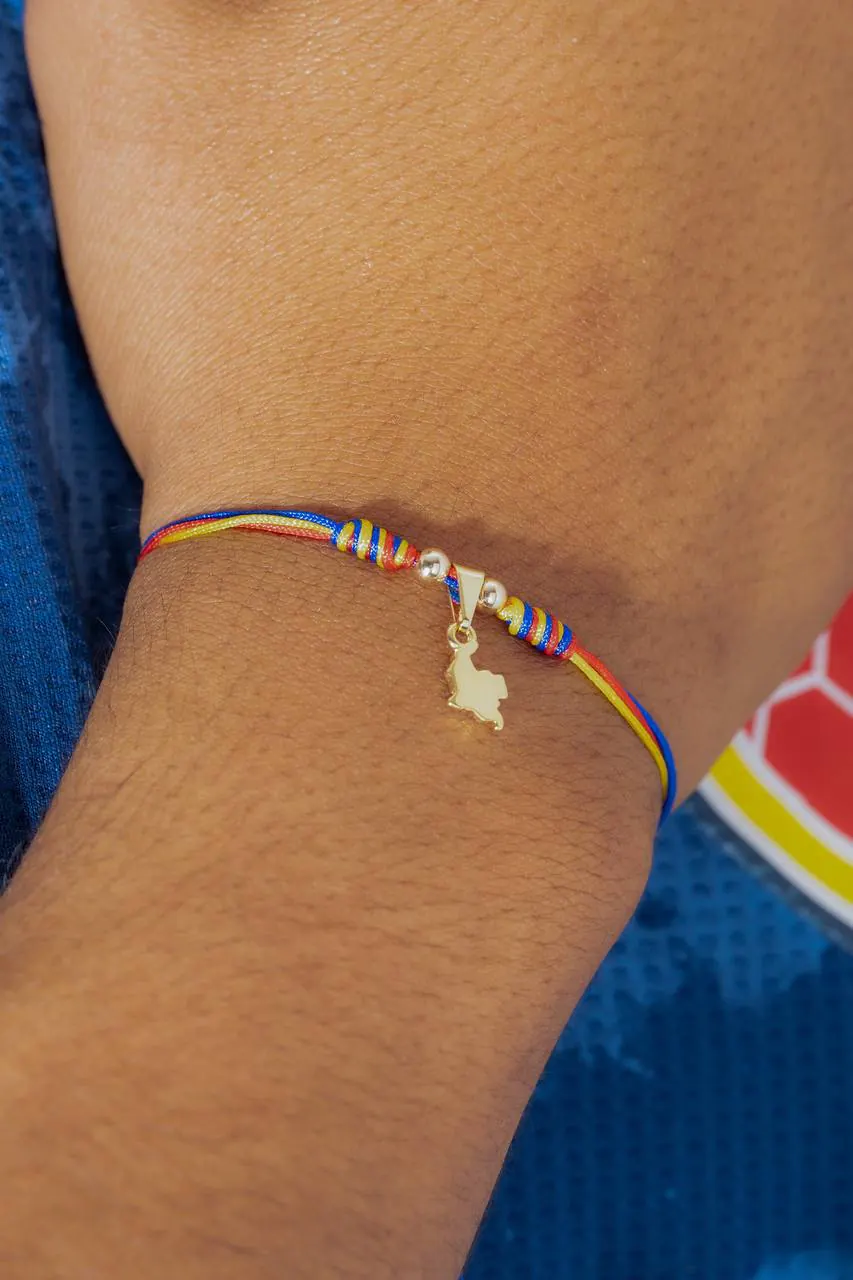 Pulsera Mapa de Colombia — foto 2