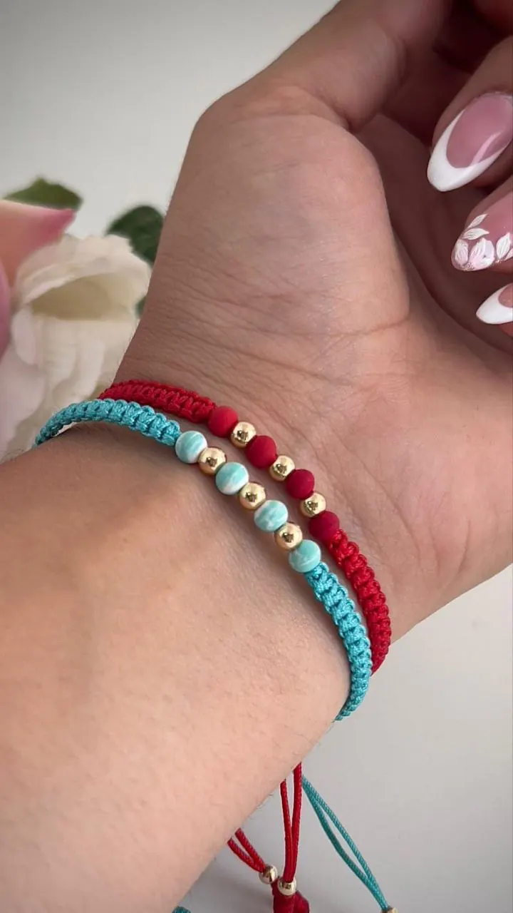 Pulsera Mini Cuentas de Color