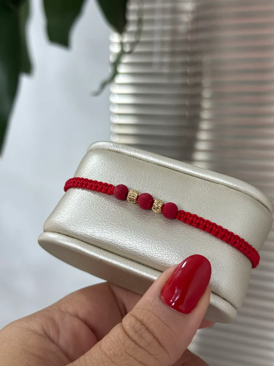 Pulsera Roja Minimal — foto 2