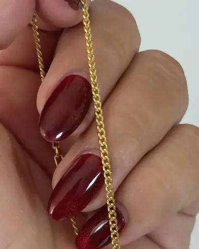 Pulsera Cubana 19 cm