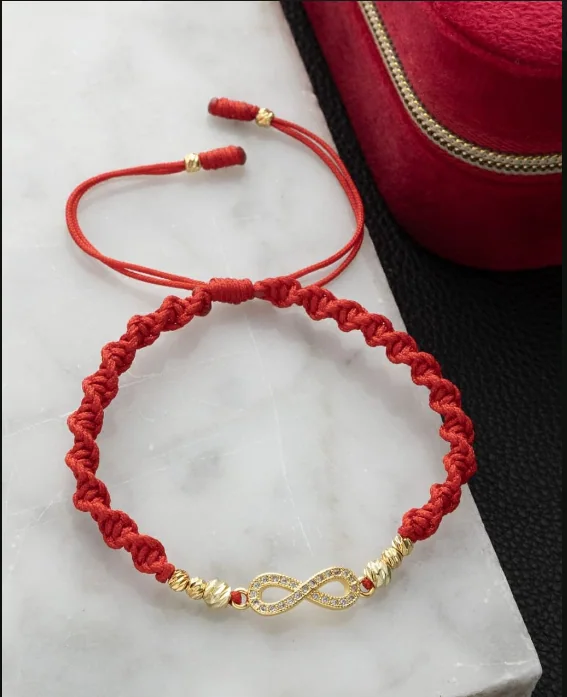 Pulsera Infinito Hilo Rojo