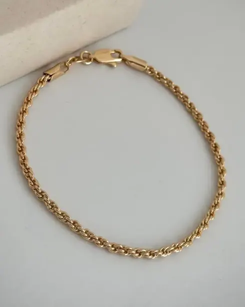 Pulsera Lazo 3 mm 18,5 cm
