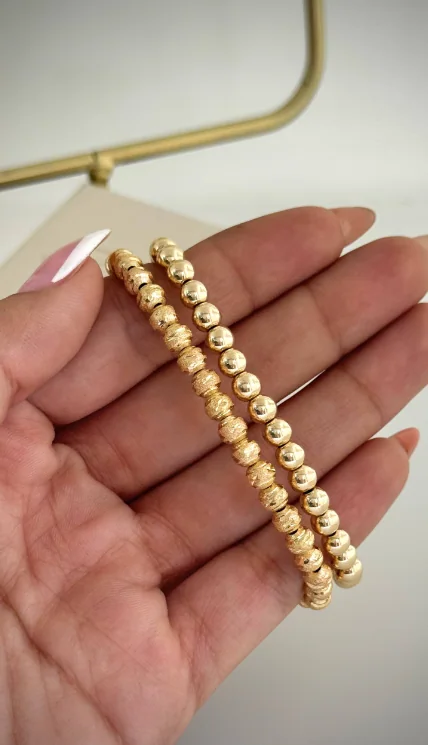 Pulsera Lisa o Diamantada