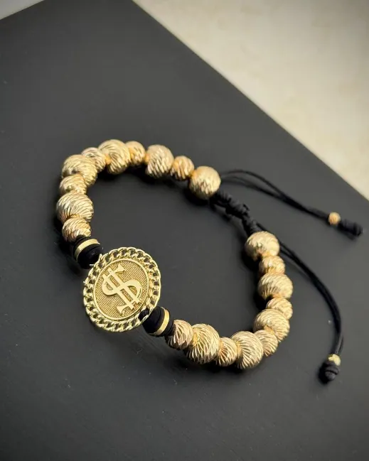 Pulsera Medallón Dólar