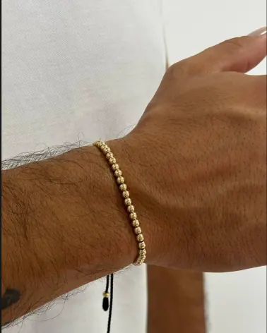 Pulsera Minimalista Balines Lisos