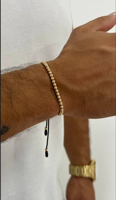 Pulsera Minimalista Balines Lisos