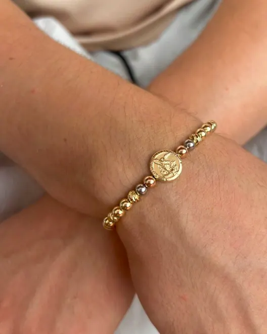 Pulsera San Miguel Tres Oros