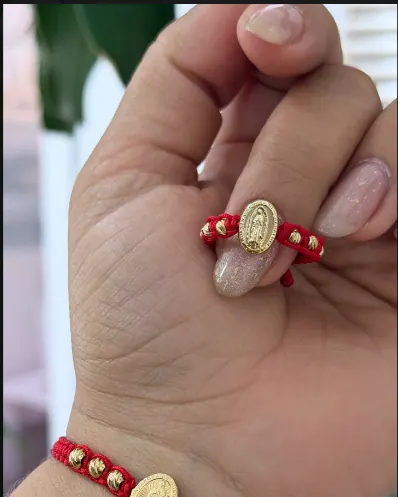 Set Pulsera y Anillo Guadalupe