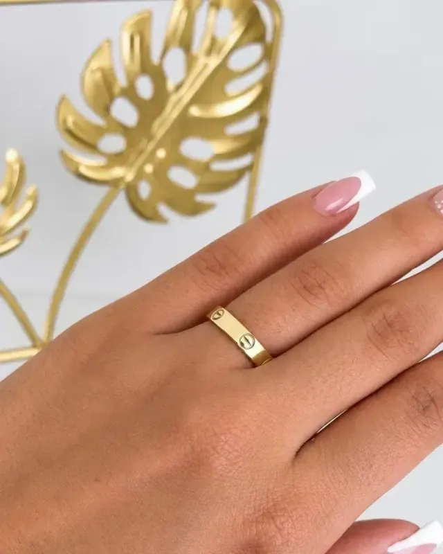 Anillo Argolla Cartier