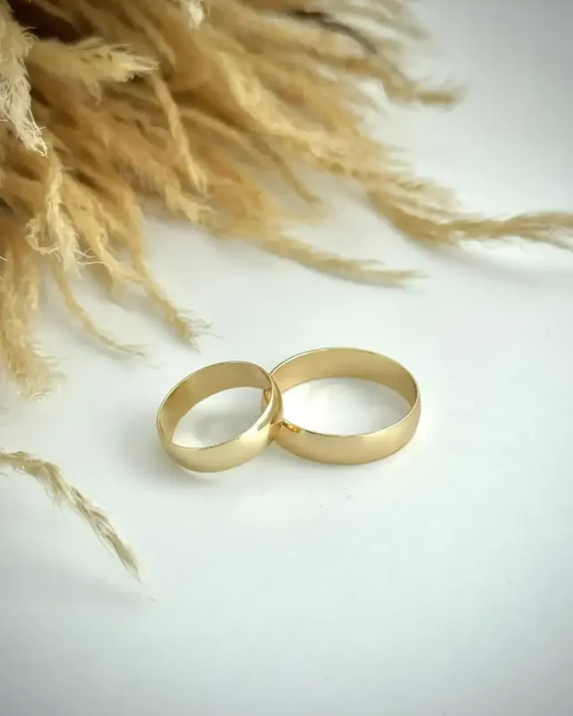 Anillo Argolla Gruesa Lisa