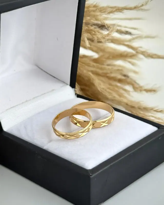 Anillo Argolla Solitario Compromiso
