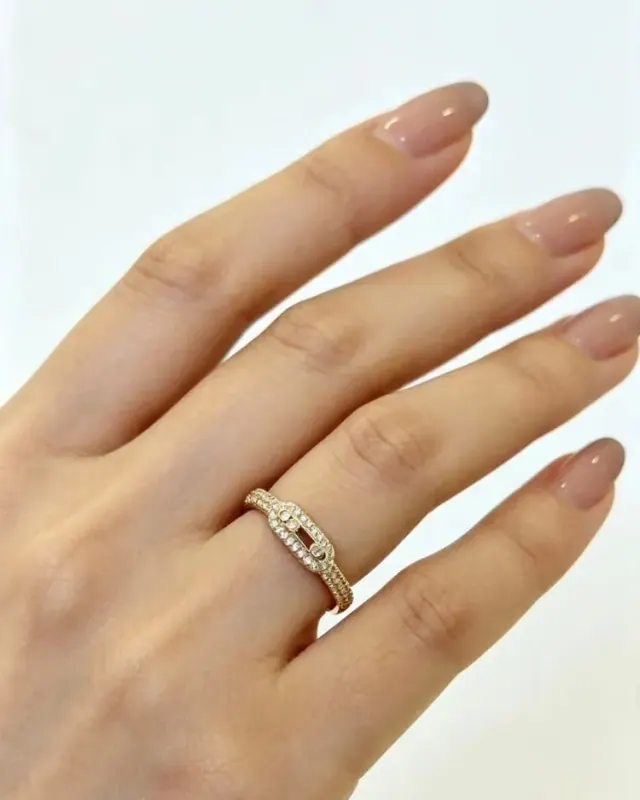 Anillo MSK Circonias Ajustable