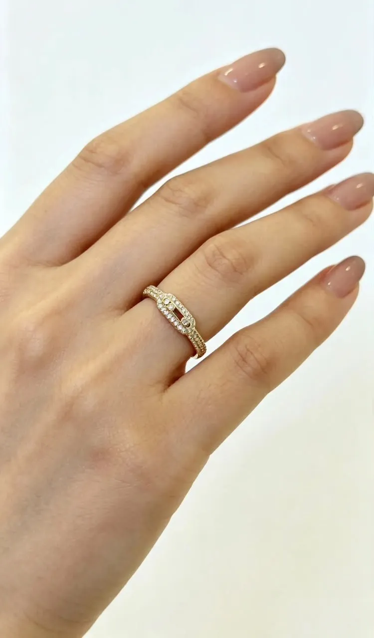 Anillo MSK Circonias Ajustable
