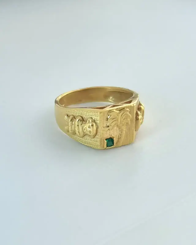 Anillo Palmera Indio