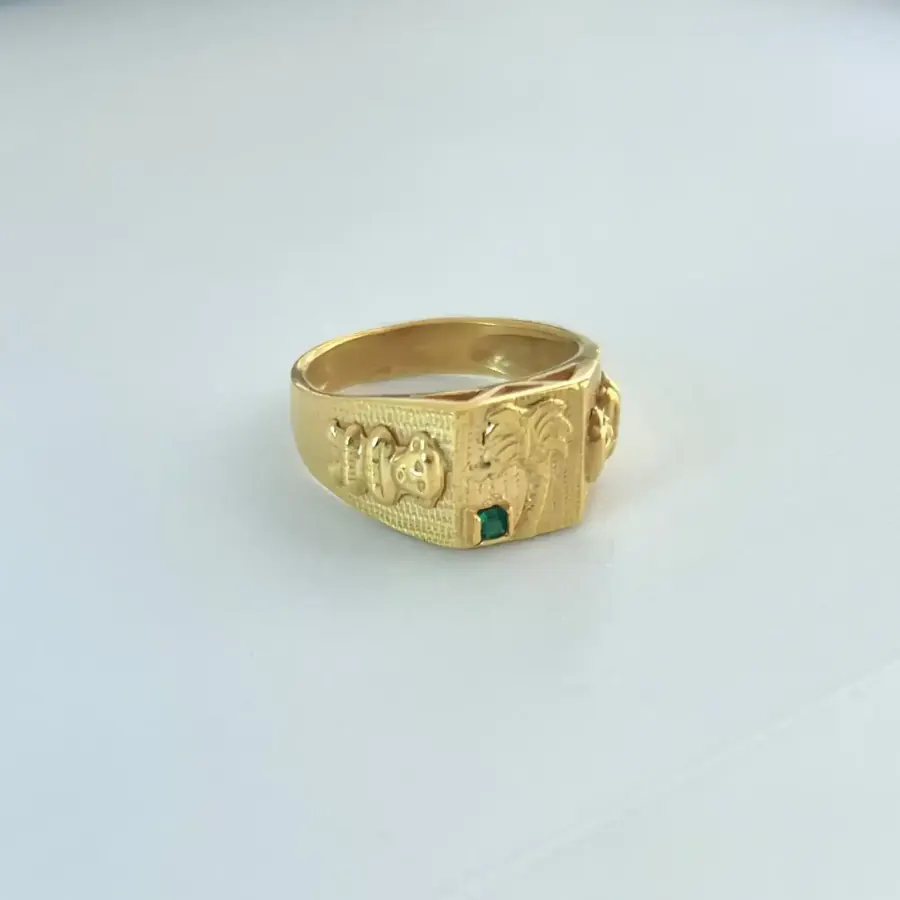 Anillo Palmera Indio