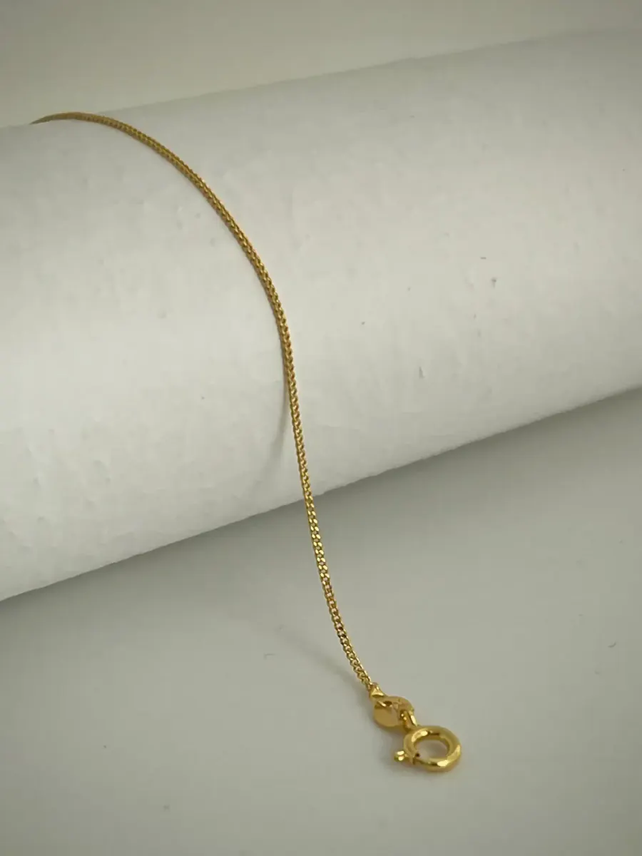 Cadena Cubanita 1 mm 65 cm