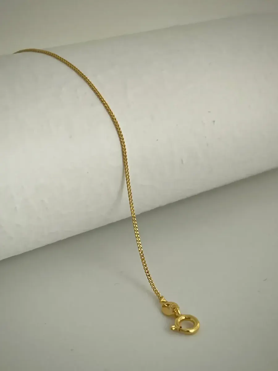 Cadena Cubanita Italiana 1 mm 45 cm