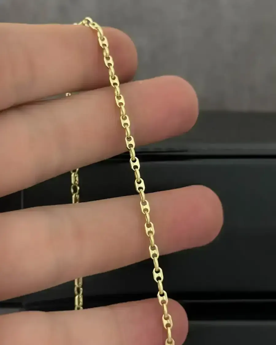 Cadena Gucci Italiana 2,5 mm 65 cm
