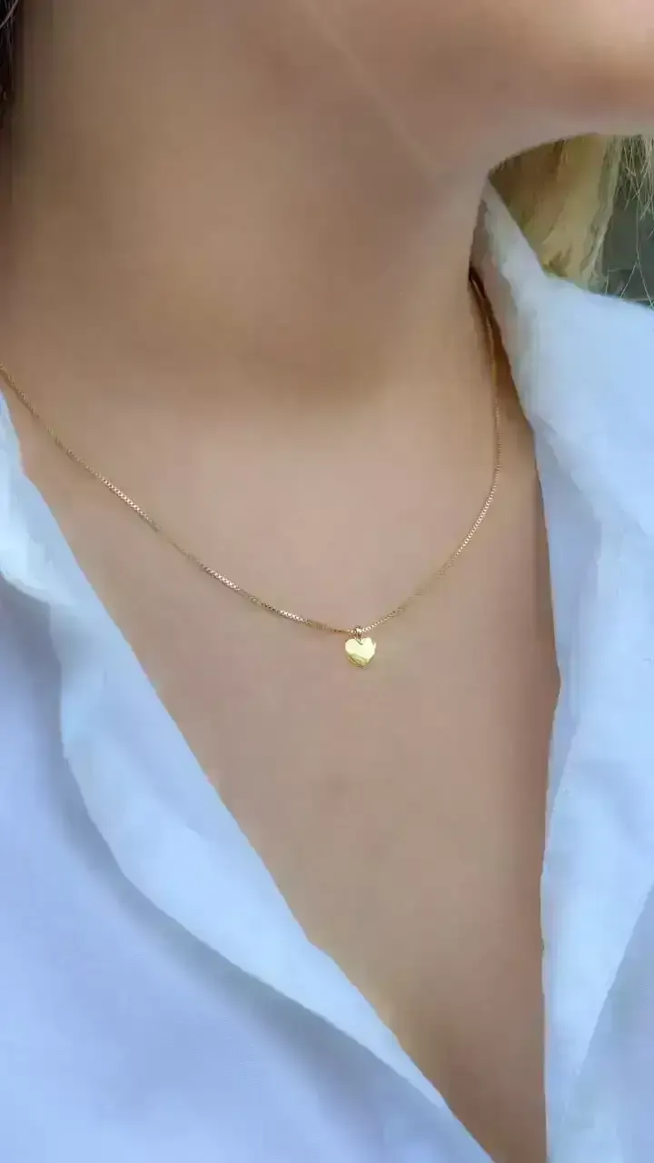 Conjunto Cadena + Dije Corazón — foto 2