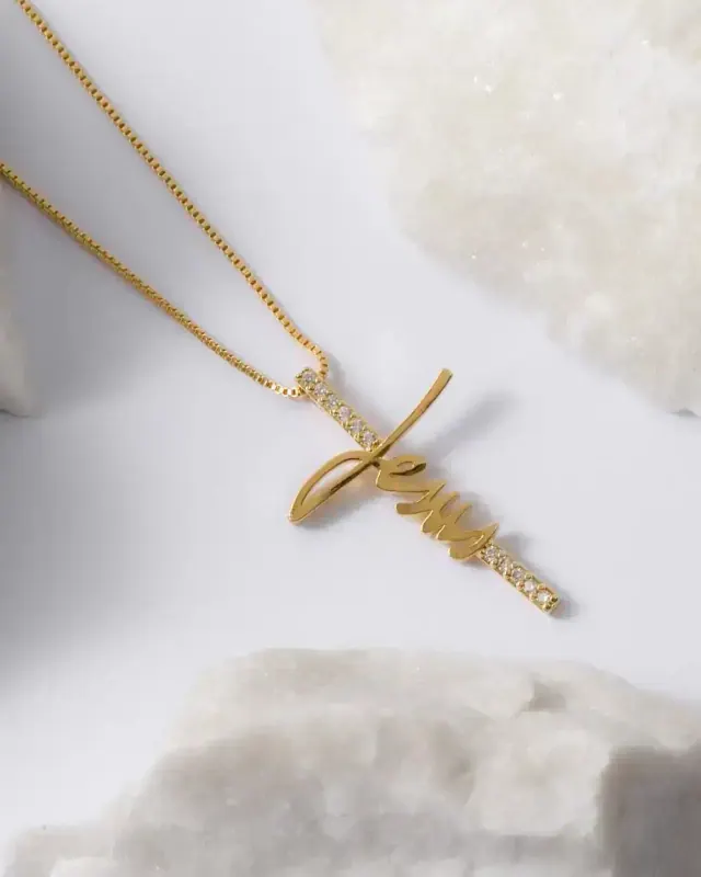 Conjunto Jesús (cadena + Dije)