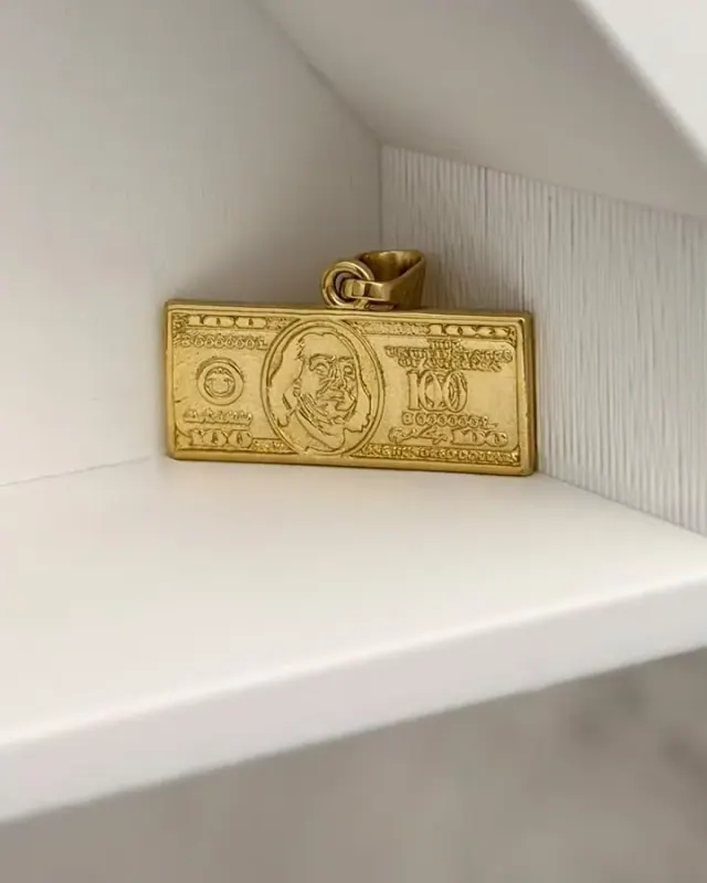 Dije Billete de 100 Dólares