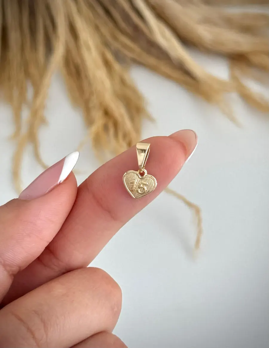 Dije Corazón 15 Años