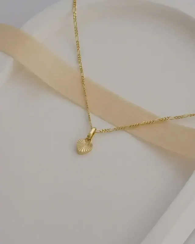 Dije Corazón Sol Mini