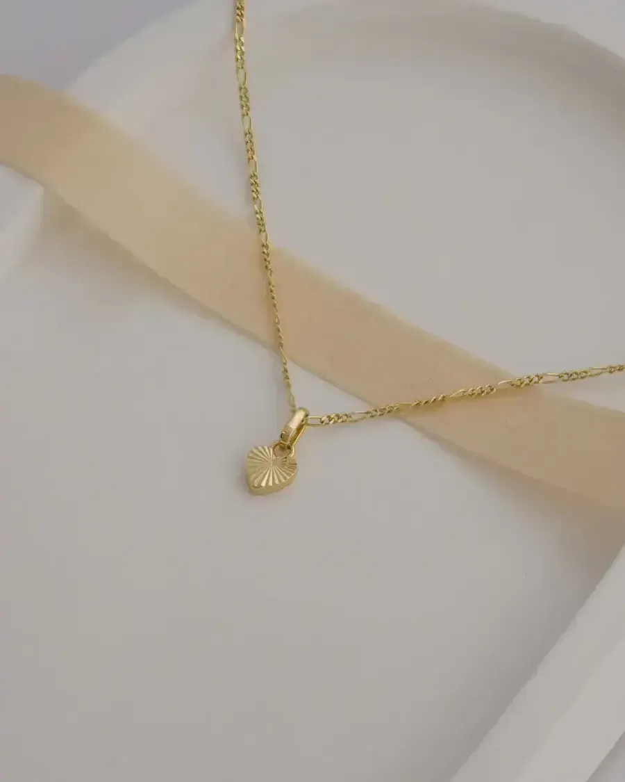 Dije Corazón Sol Mini