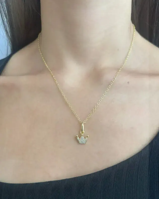 Dije Corona con Circonias