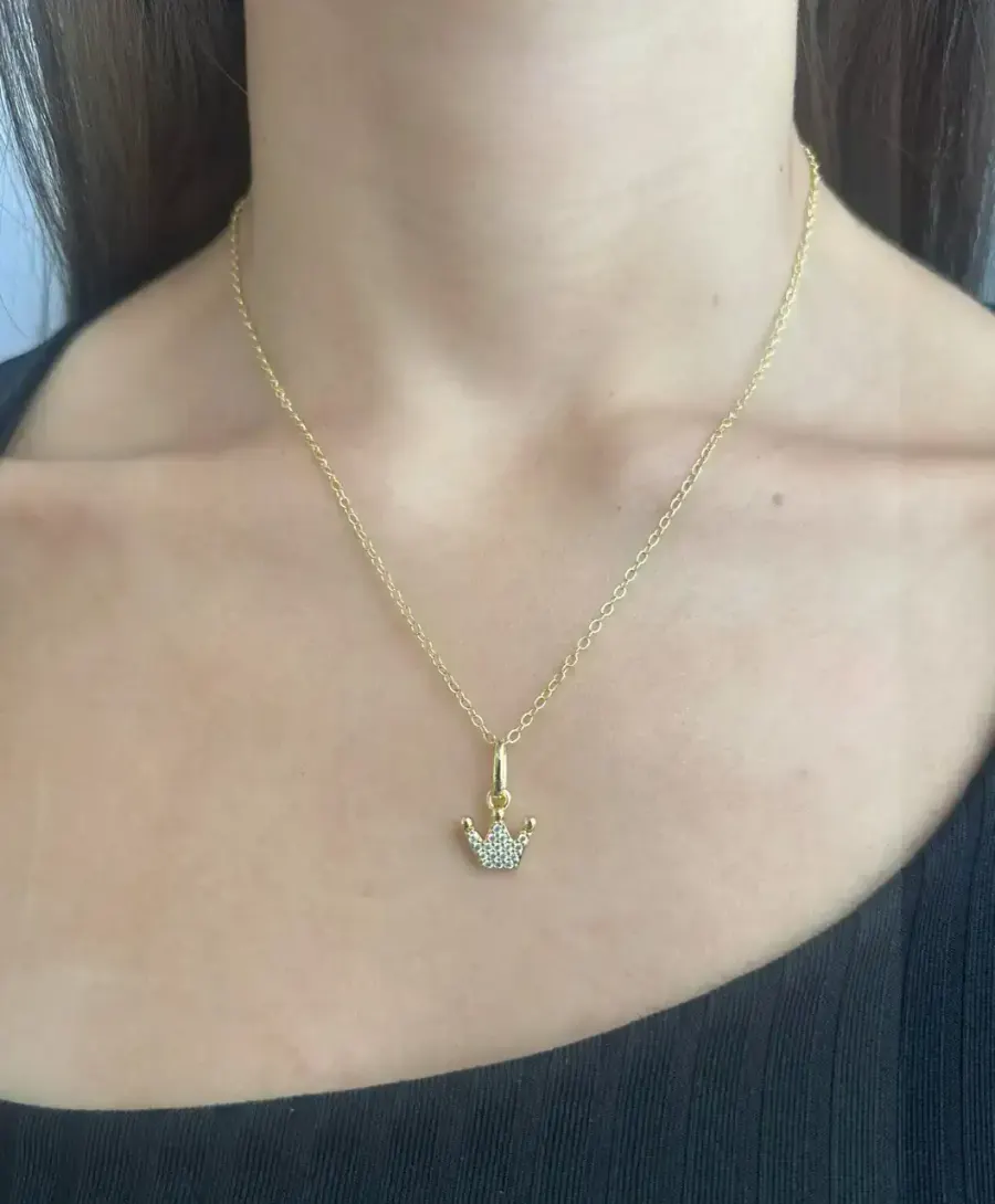 Dije Corona con Circonias