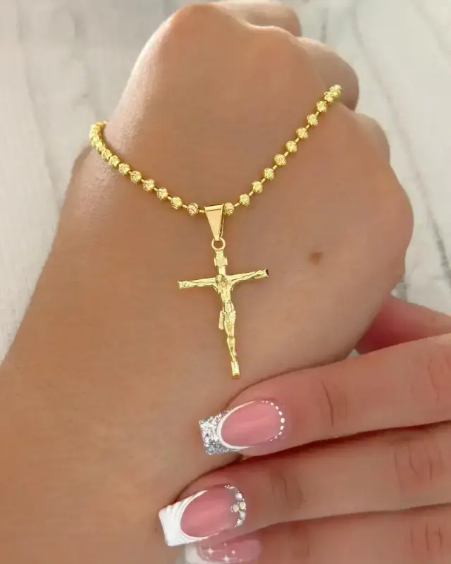 Dije Cruz INRI Mediana