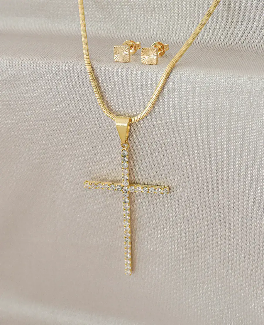 Dije Cruz Sparkle 5 cm — foto 2