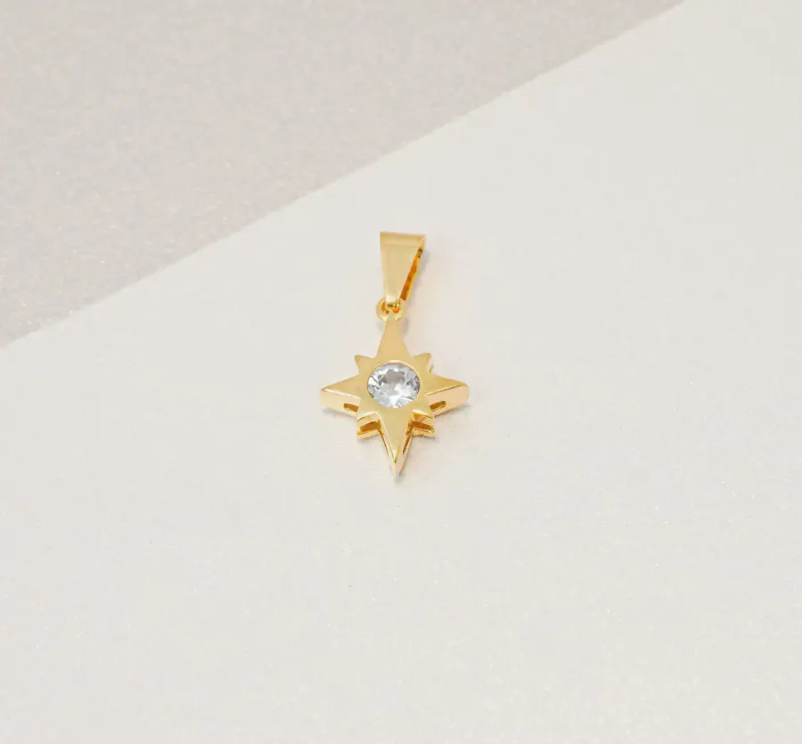 Dije Estrella Circonia
