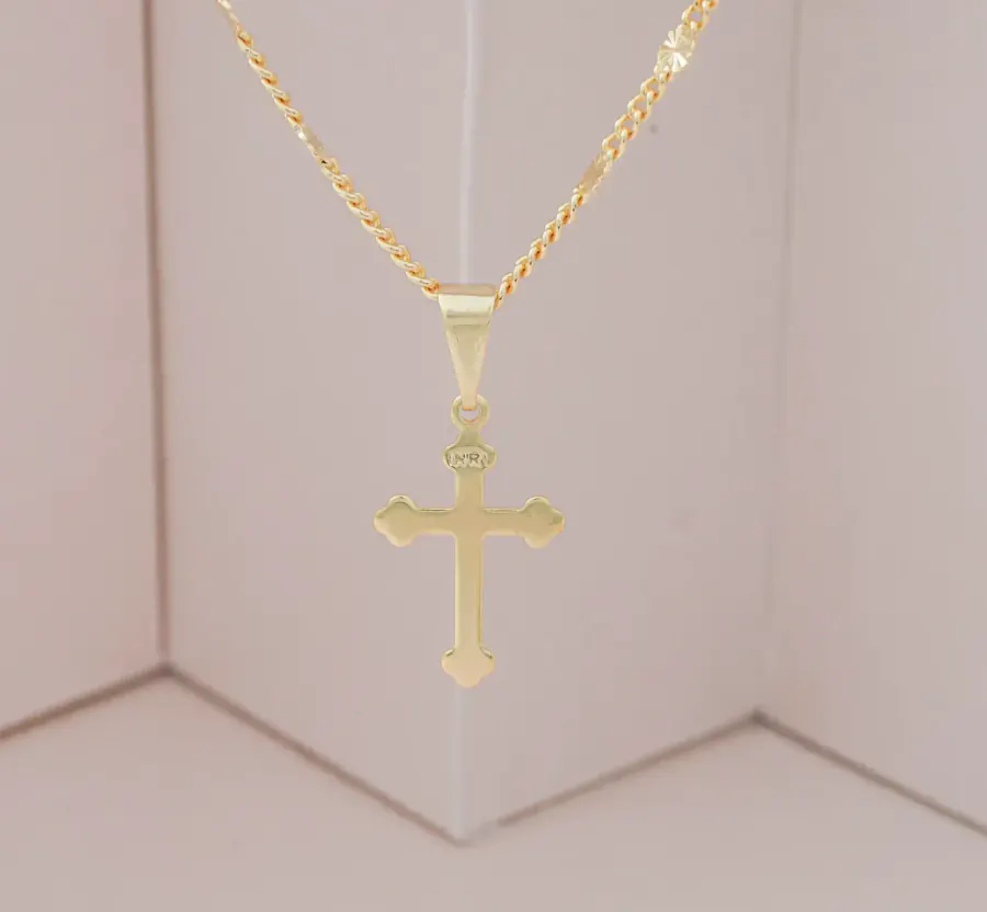 Dije INRI Cruz Delgado 2,4 cm — foto 2