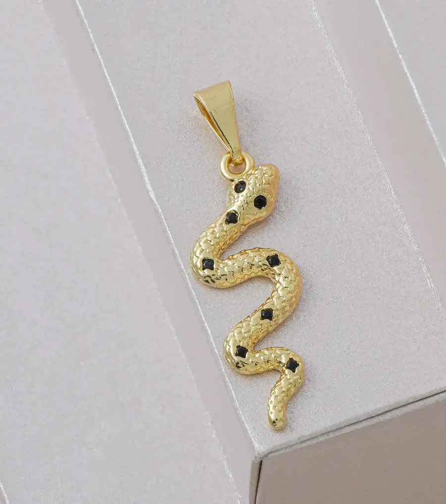 Dije Serpiente con Circonias — foto 2