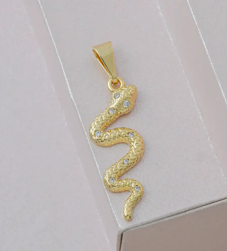 Dije Serpiente con Circonias — foto 3