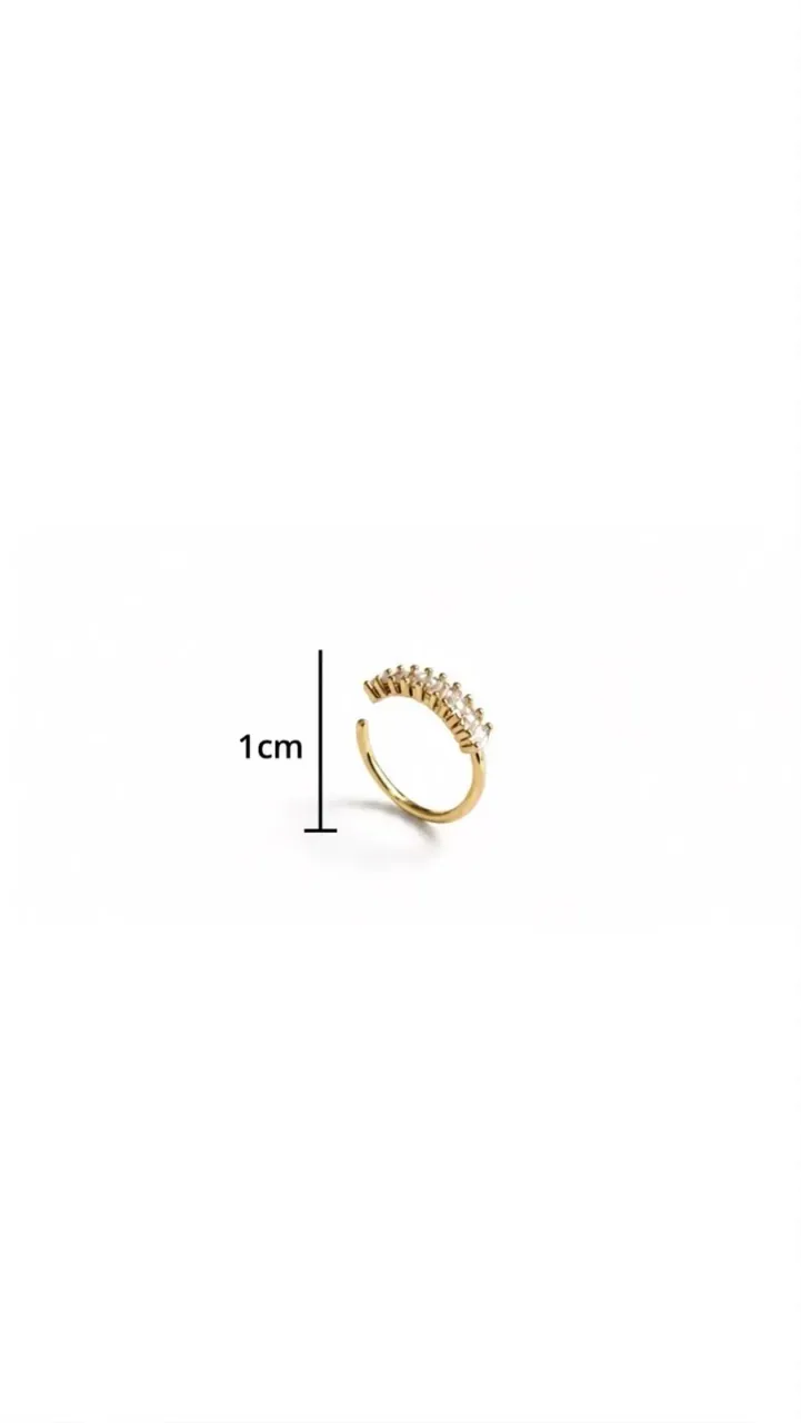 Piercing Baguette Circonia 1 cm