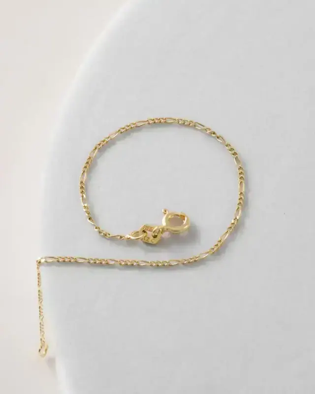 Pulsera 3*1 Italiana 1,6 mm 16 cm