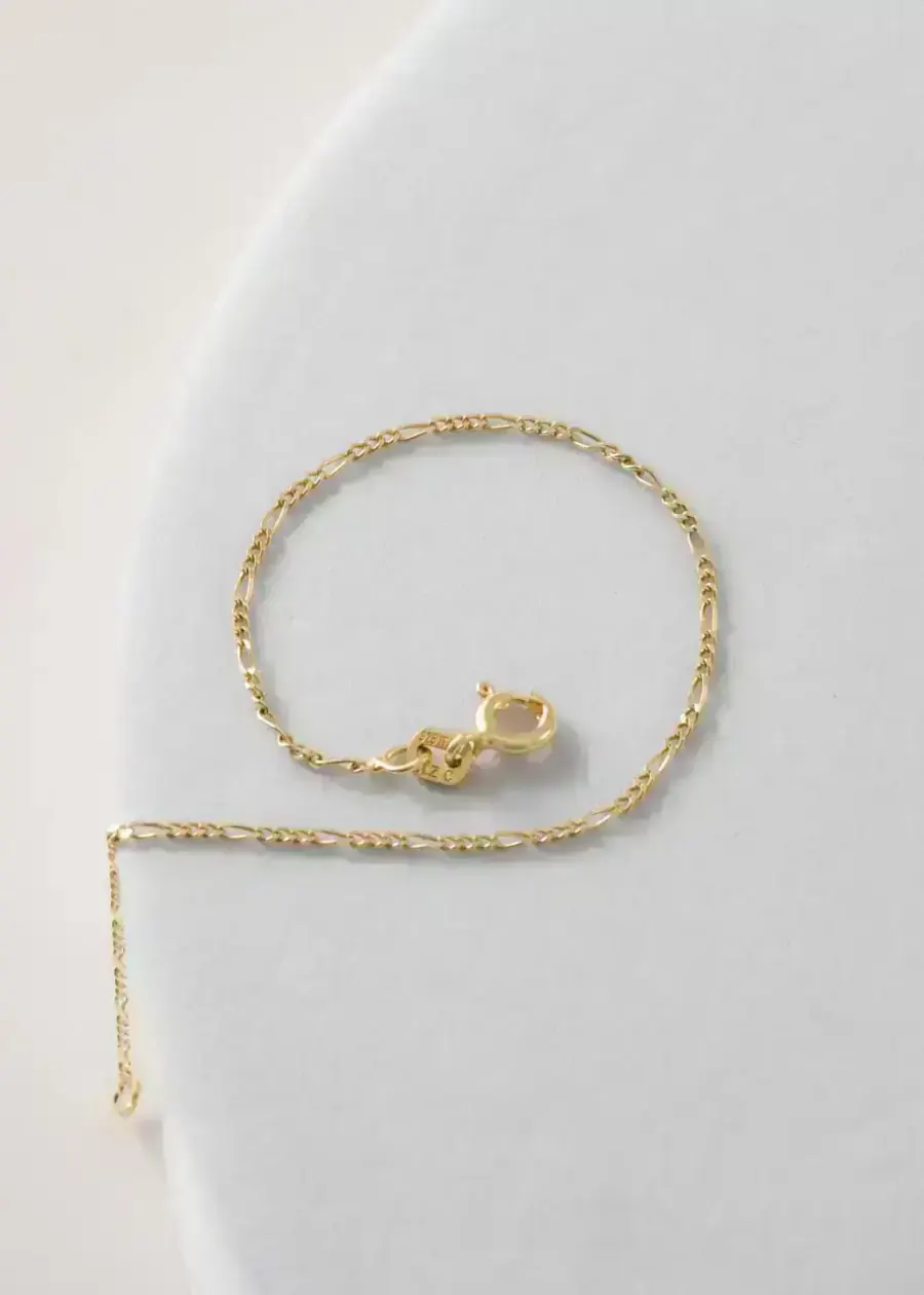 Pulsera 3*1 Italiana 1,6 mm 16 cm