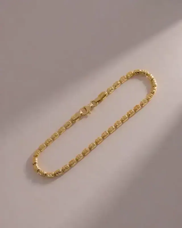 Pulsera Barril Italiana 3 mm 19,5 cm