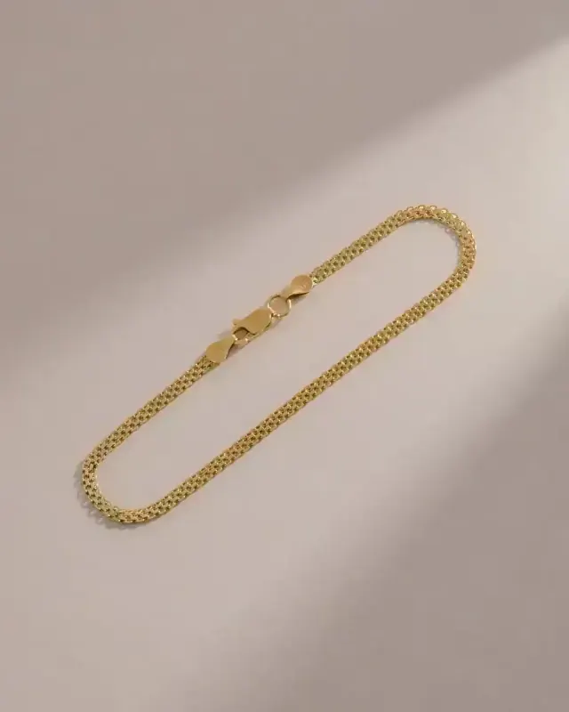 Pulsera China Italiana 3 mm 19,5 cm