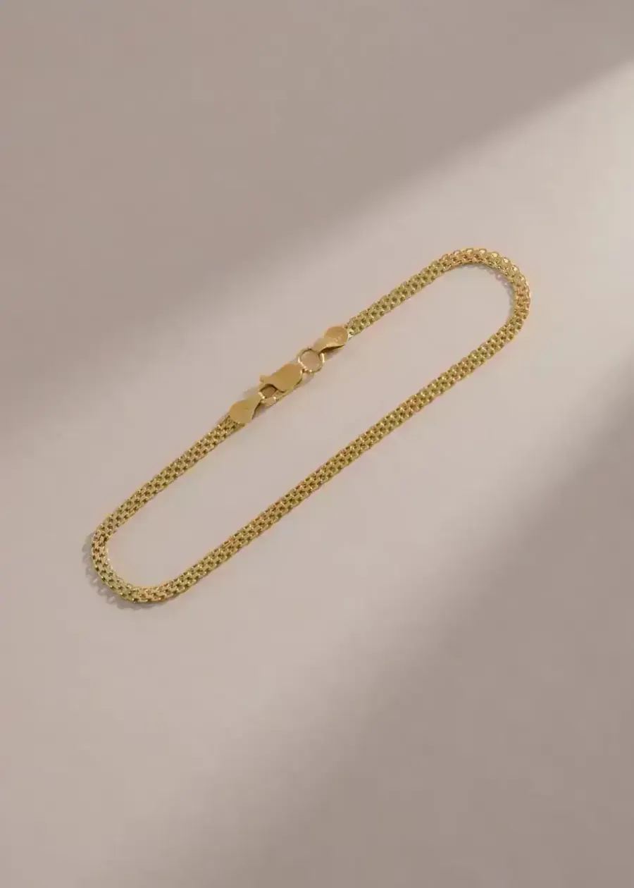 Pulsera China Italiana 3 mm 19,5 cm