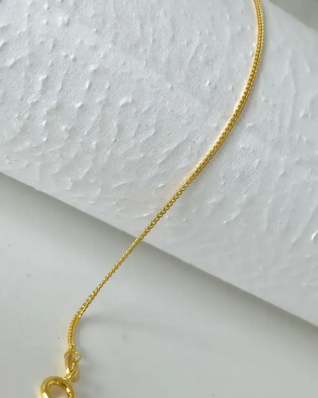 Pulsera Cubanita 1 mm 15 cm