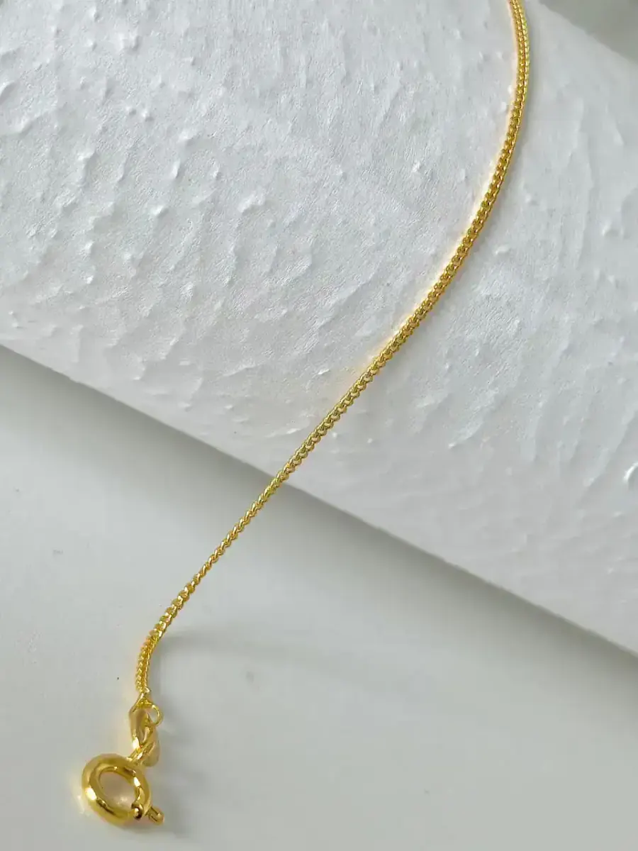 Pulsera Cubanita 1 mm 15 cm