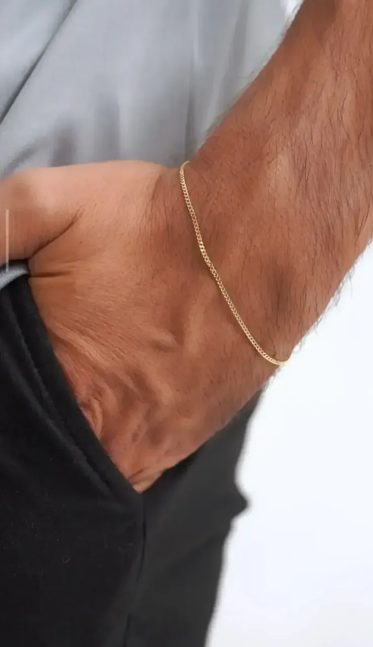 Pulsera Cubanita 18,5 cm — foto 2