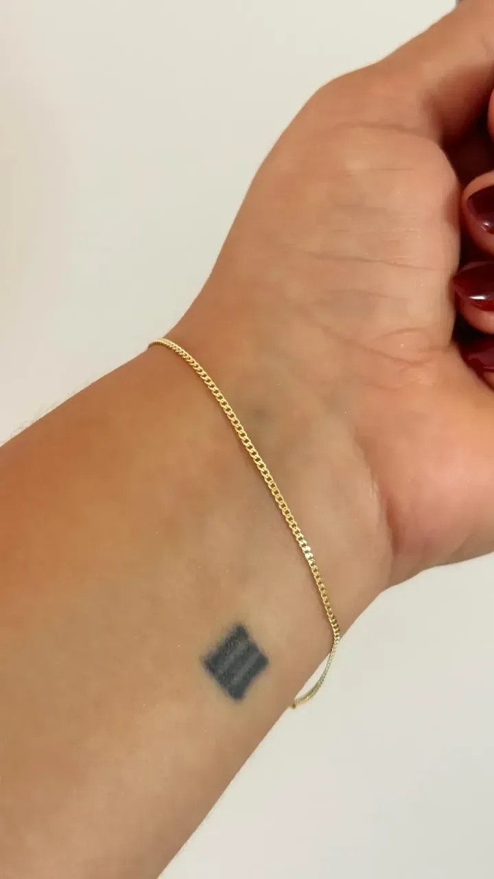 Pulsera Cubanita 18,5 cm — foto 3