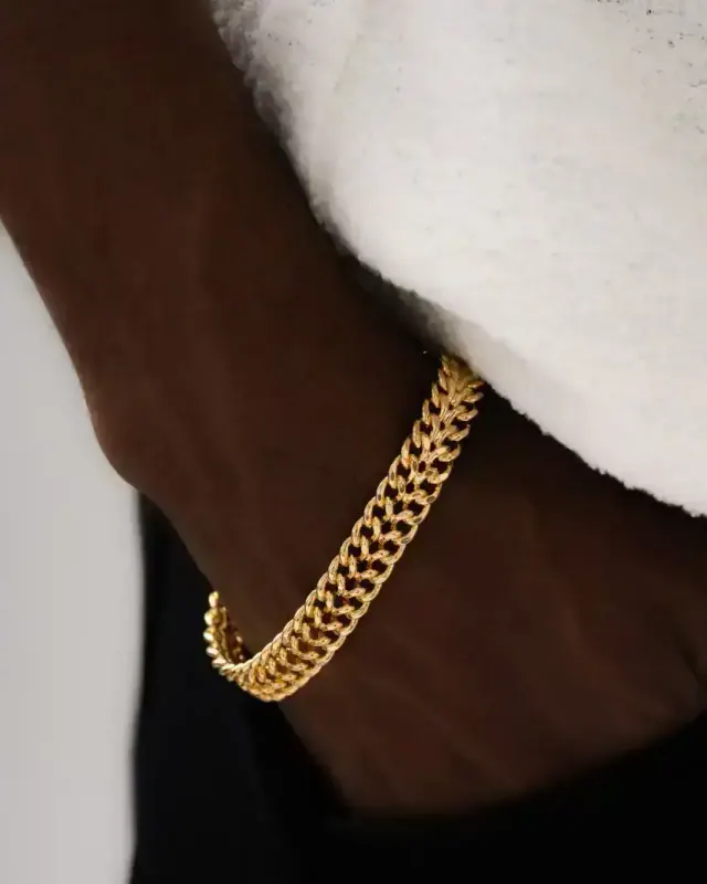 Pulsera Franco 20 cm Gruesa