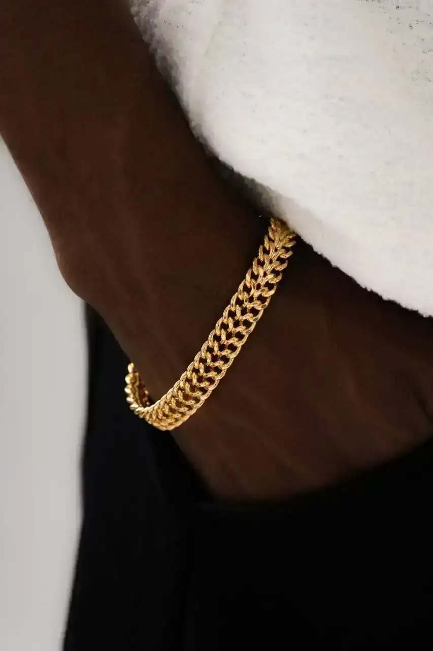 Pulsera Franco 20 cm Gruesa
