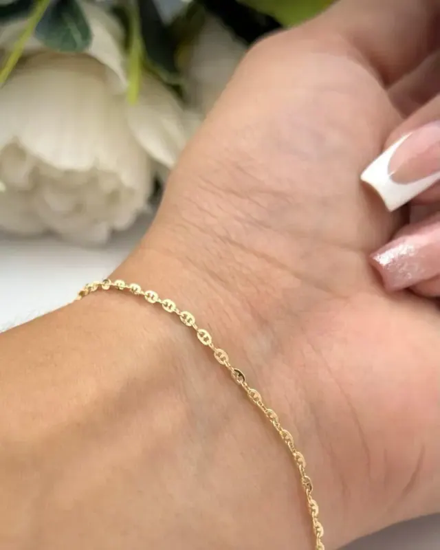 Pulsera GC Plana Delgada 18 cm