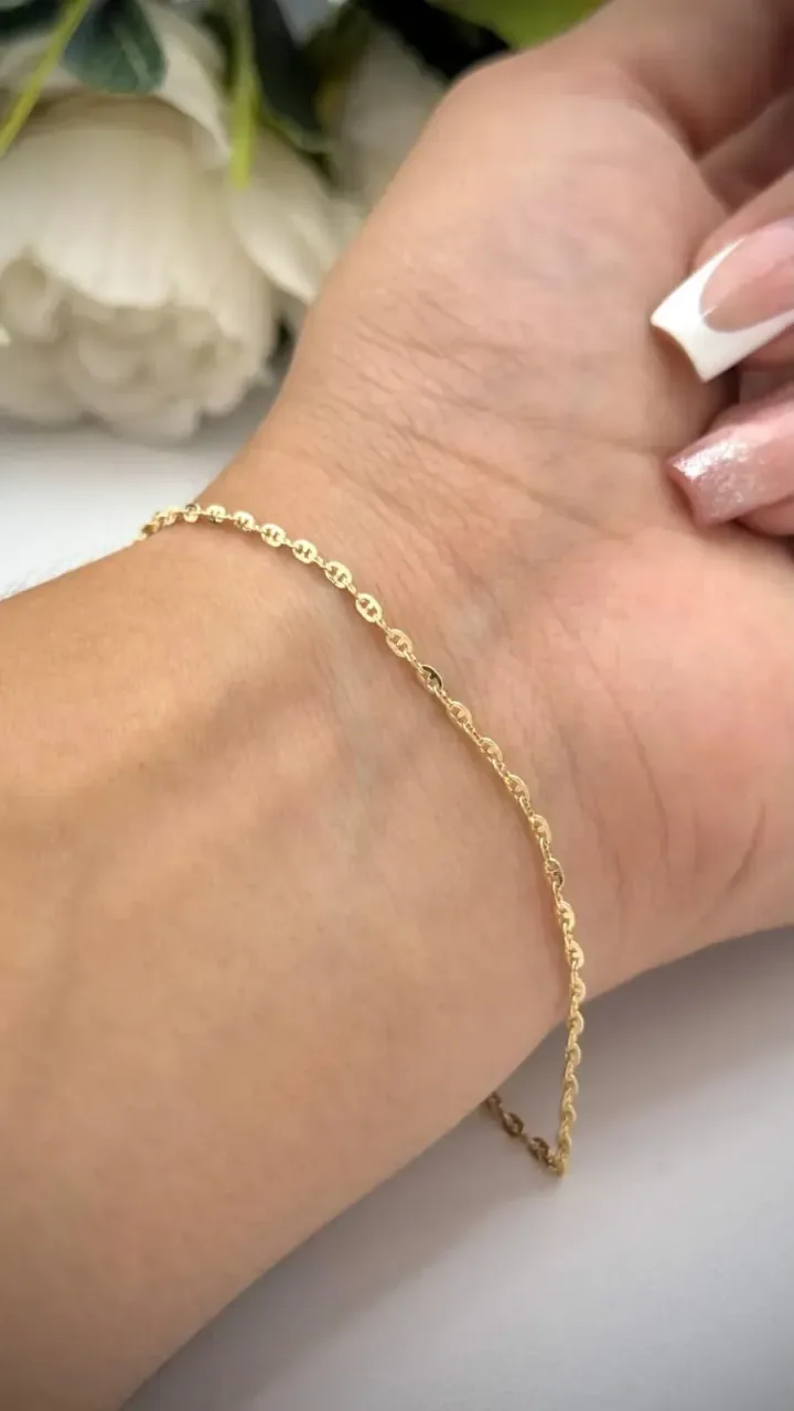 Pulsera GC Plana Delgada 18 cm